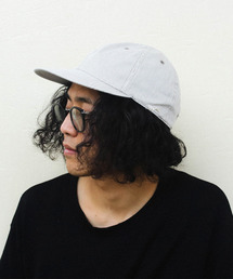 HUNTISM（ハンティズム）の「HUNTISM ハンティズム / Hickory Stripe Cap ヒッコリーストライプフラットバイザーキャップ / htm251007（キャップ）」