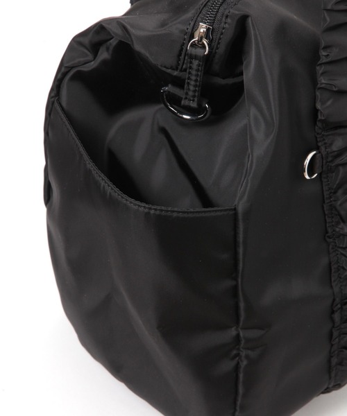 GLOBAL WORK（グローバルワーク）の「スッキャリボストン/325968（ボストンバッグ・レディース・ブラック/グレー/チャコールグレー・FREE）」の12枚目の写真