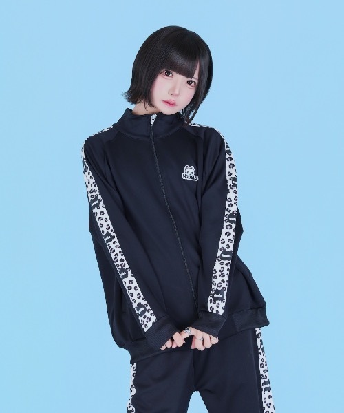 Hauls(ハウルズ)の「新!柄 ネ申おジャージ参上!(ジャージ・レディース・ブラック系その他2/サックスブルー系/サックスブルー系2/ネイビー/ブラック系その他/ブラック系その他3/ブラック系その他5/ブラック系その他4/ピンク系その他・F)」の10枚目の写真