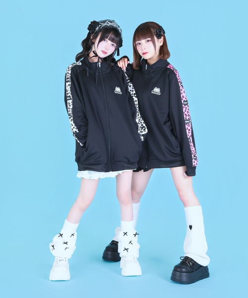 Hauls(ハウルズ)の「新!柄 ネ申おジャージ参上!(ジャージ・レディース・ブラック系その他2/サックスブルー系/サックスブルー系2/ネイビー/ブラック系その他/ブラック系その他3/ブラック系その他5/ブラック系その他4/ピンク系その他・F)」の14枚目の写真