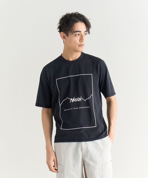 DRY MIX FRAME LOGO TEE/ドライミックスフレームロゴティー（T