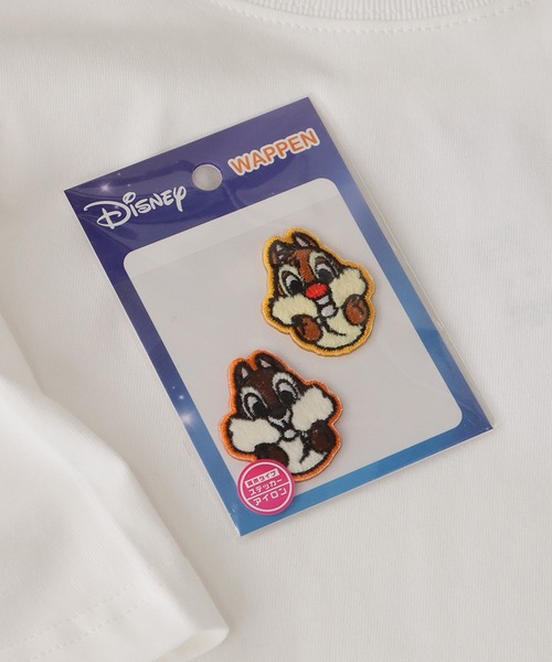 Disney（ディズニー）の「2Pアイロンパッチ ワッペン 取り付け簡単 夏物 夏服（ステッカー/テープ・レディース・その他2/その他1/その他3/その他4・FREE）」の2枚目の写真