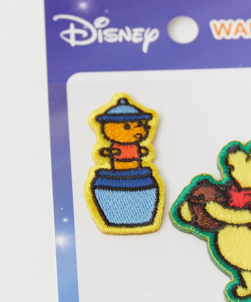 Disney（ディズニー）の「2Pアイロンパッチ ワッペン 取り付け簡単 夏物 夏服（ステッカー/テープ・レディース・その他2/その他1/その他3/その他4・FREE）」の5枚目の写真