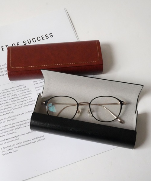 Port(ポート)の「【 Port / ポート 】 シンプル フェイクレザー デザイン メガネケース(メガネ・レディース・ブラック/ブラウン・FREE)」の10枚目の写真