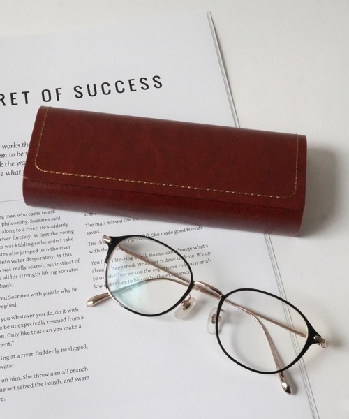 Port(ポート)の「【 Port / ポート 】 シンプル フェイクレザー デザイン メガネケース(メガネ・レディース・ブラック/ブラウン・FREE)」の11枚目の写真