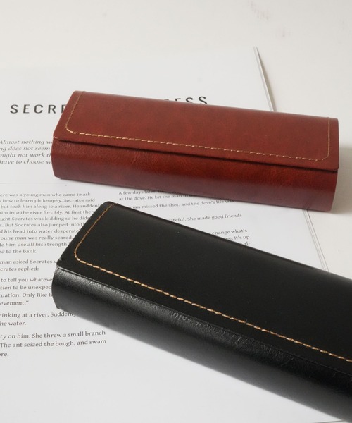 Port(ポート)の「【 Port / ポート 】 シンプル フェイクレザー デザイン メガネケース(メガネ・レディース・ブラック/ブラウン・FREE)」の12枚目の写真