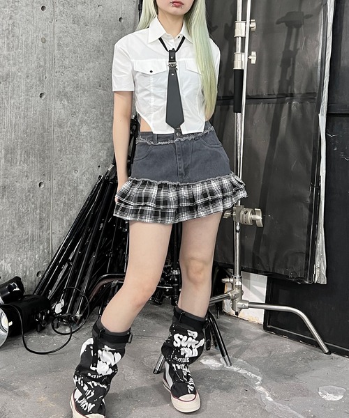 the simple folk スカート ボリュームフリルスカート – WEGO ONLINE STORE