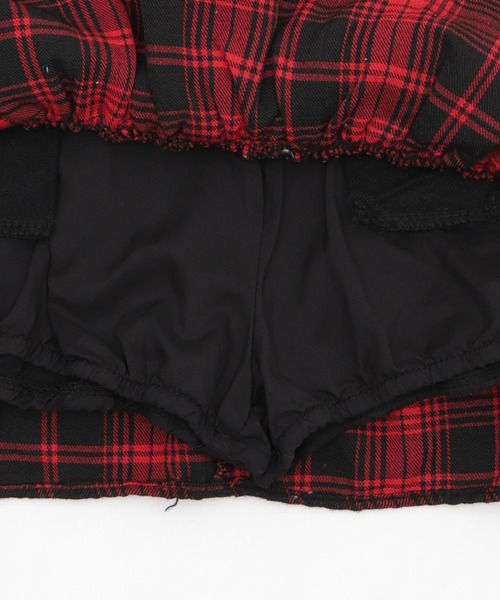 Figments(フィグメンツ)の「スイッチチェックミニスカパン(スカート・レディース・グレー/ブラック・SMALL/MEDIUM)」の12枚目の写真