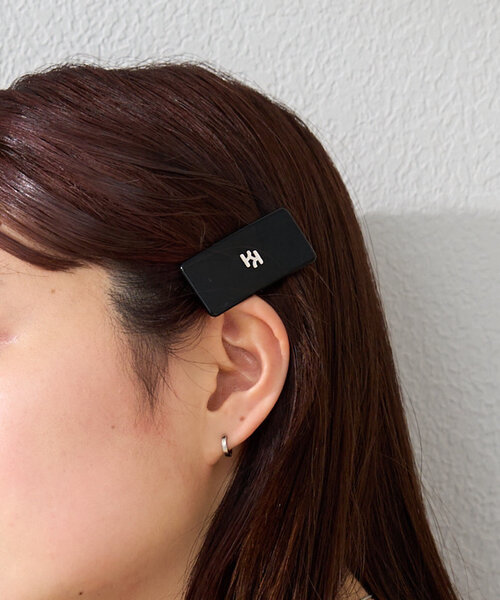 Kastane（カスタネ）の「【fiw.】スクエアバレッタSET（バレッタ/ヘアクリップ・レディース・ブラウン/ブラック・FREE）」の3枚目の写真