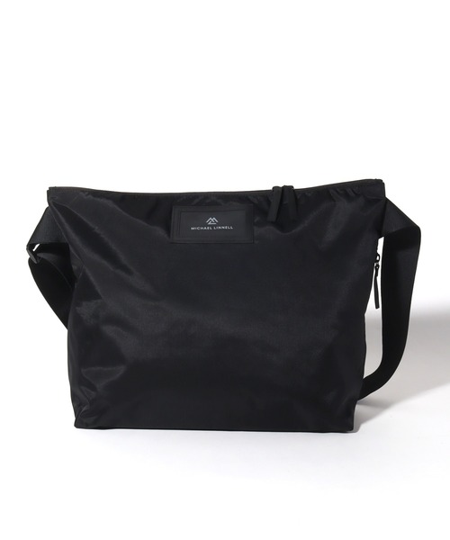 MICHAEL LINNELL（マイケル リンネル）の「【MICHAEL LINNELL/マイケルリンネル】Big shoulder bag/ショルダーバッグ(容量：約15L）（ショルダーバッグ・メンズ・ブラック/ベージュ/グレー・FREE）」の4枚目の写真