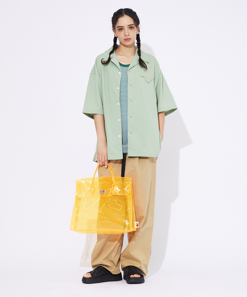 FRUIT OF THE LOOM/フルーツ オブ ザ ルーム】VINYL TOTE BAG