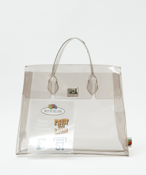 FRUIT OF THE LOOM/フルーツ オブ ザ ルーム】VINYL TOTE BAG