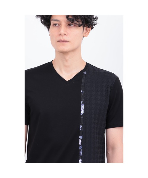 TORNADO MART(トルネードマート)の「TORNADO MART∴コンビネーションライン切替カットソー(Tシャツ/カットソー・メンズ・ホワイト/ブラック・L/LL/XXL/M)」の14枚目の写真