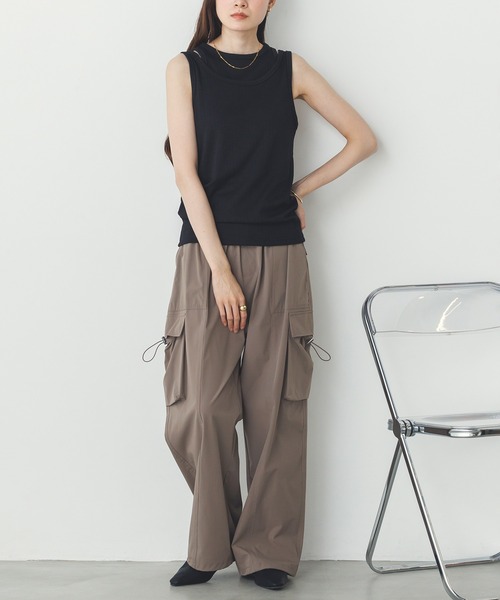 ゆま　リブ1分丈、タンクトップ、タートルネック、ロングパンツ　おまとめ売り 楽天市場】たっぷりコットン綿混♪ シンプル タートルネック