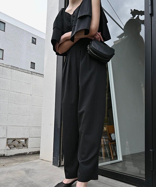 セール】removable shoulder ribbon all-in-one（つなぎ