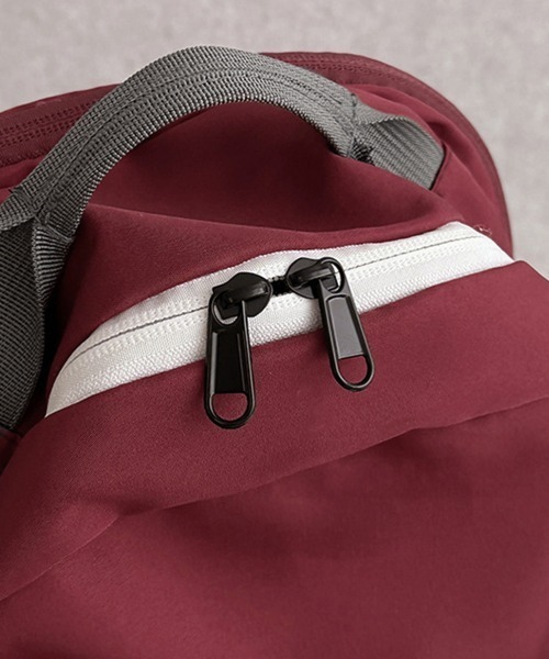 Miniministore(ミニミニストア)の「リュックサック 大容量A4 バックパック(バックパック/リュック・レディース・ワインレッド/グレイッシュベージュ/ミント・FREE)」の8枚目の写真