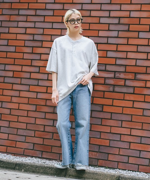 SAVIER（サビアー）の「【SAVIER/サビアー】×【ZERO STAIN/ゼロステイン】コラボ ヘンリーネックTシャツ（Tシャツ/カットソー・メンズ・ブラック/ホワイト/オフホワイト/ネイビー・LARGE/MEDIUM）」の16枚目の写真