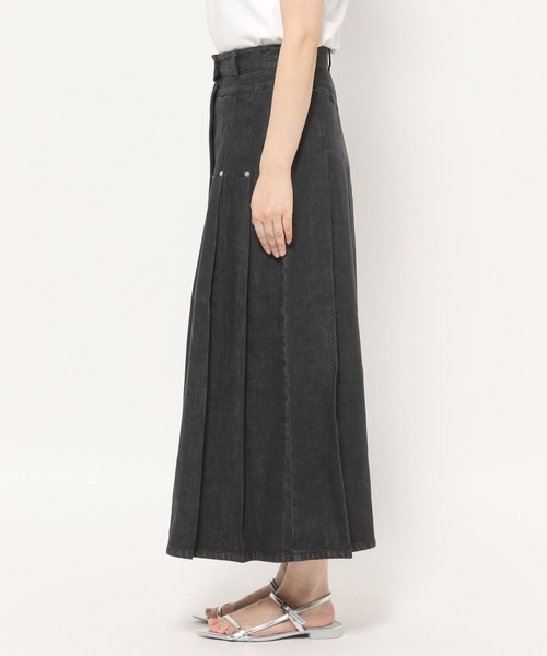 LOWRYS FARM(ローリーズファーム)の「デニムプリーツスカート 290116(スカート・レディース・ブラック/グレー/ブルー・FREE)」の22枚目の写真