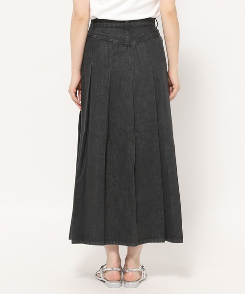 セール】デニムプリーツスカート 290116（スカート）｜LOWRYS FARM