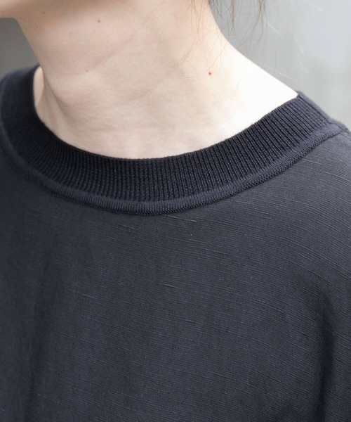 FORK&SPOON（フォークアンドスプーン）の「FORK&SPOON　リネン混プルオーバーワンピース（ワンピース・レディース・ブラック/オレンジ系その他/ブルー系その他・1/2）」の15枚目の写真