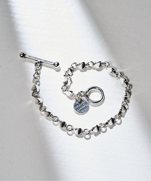 セール】【PHILIPPE AUDIBERT】Apopka bracelet S, brass silver