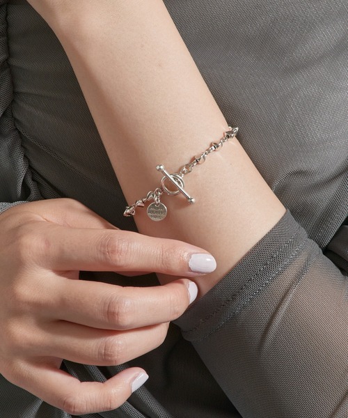 セール】【PHILIPPE AUDIBERT】Apopka bracelet S, brass silver