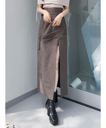 MERCURYDUO | フロントスリットカーゴスカート(スカート)