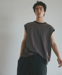 alvana（アルヴァナ）の「【alvana】NARROW BORDER NO SLEEVE TEE SHIRTS / アース（タンクトップ）」