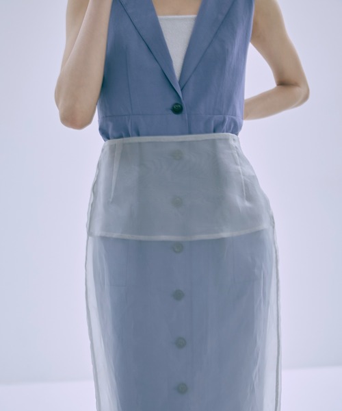 Bareback Tailored Dress