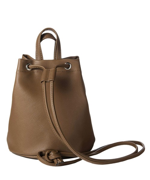 バックパック・リュック EMIS LEATHER MINI BACK PACKBROWN LEATHER MINI BACK PACK-BROWN - EMIS