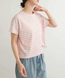 ORCIVAL BOAT NECK SHORT-SLEEVE PULLOVER
