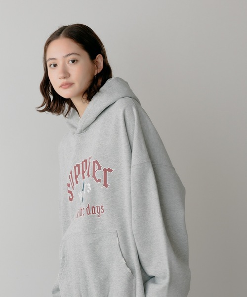 セール】SUPPLIER/サプライヤー Vintage Wash Logo Hoodie