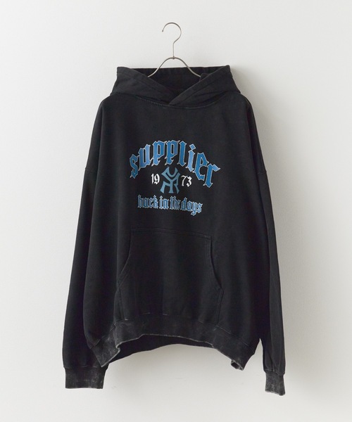 【廃盤 限定商品】SUPPLIER(サプライヤー)フーディ美品 セール】SUPPLIER/サプライヤー Vintage Wash Logo Hoodie