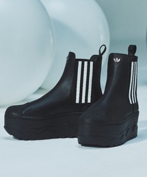 adidas（アディダス）の「adidas SSTR PF BOOTS atmos pink / アディダス スーパースター プラットフォーム ブーツ アトモス ピンク【SP】（ブーツ）」