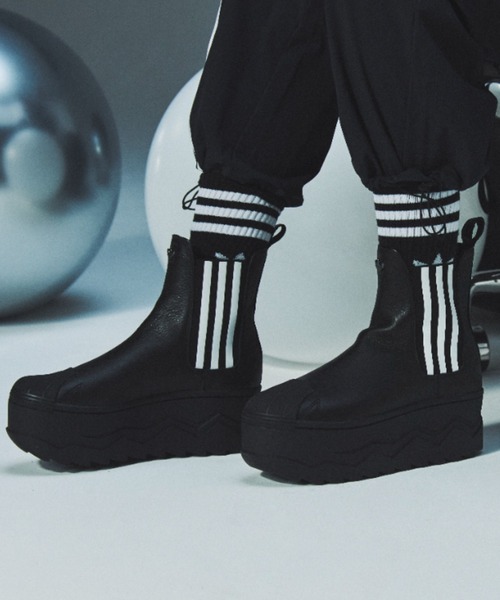 adidas SSTR PF BOOTS atmos pink / アディダス スーパースター プラットフォーム ブーツ アトモス ピンク【SP】