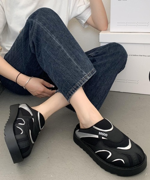 Vipoa（ヴィポア）の「モノトーンハーフスリッポン（スリッポン・レディース・ホワイト/ブラック・SMALL/MEDIUM/LARGE）」の21枚目の写真