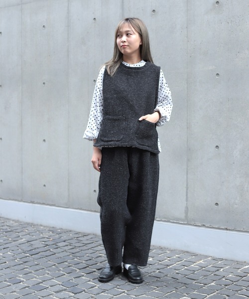 Brocante / ブロカント] オリジナルツイード ポッシュブトンジレ