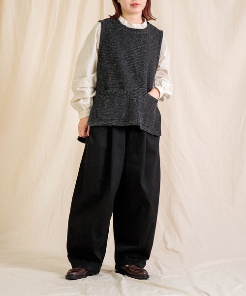 Brocante / ブロカント] オリジナルツイード ポッシュブトンジレ