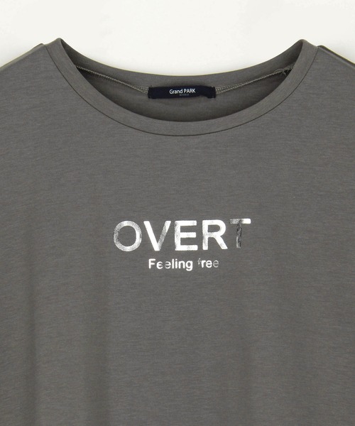 Grand PARK（グランドパーク）の「箔タック ショルダープルオーバー（Tシャツ/カットソー・レディース・グレー/ワイン/ホワイト・FREE）」の11枚目の写真