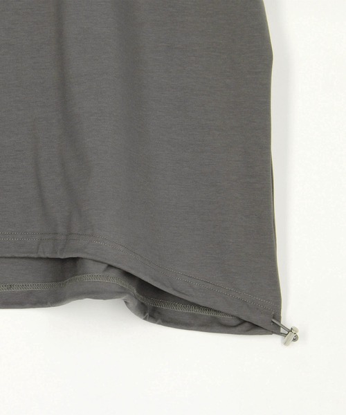 Grand PARK（グランドパーク）の「箔タック ショルダープルオーバー（Tシャツ/カットソー・レディース・グレー/ワイン/ホワイト・FREE）」の9枚目の写真