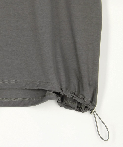 Grand PARK（グランドパーク）の「箔タック ショルダープルオーバー（Tシャツ/カットソー・レディース・グレー/ワイン/ホワイト・FREE）」の8枚目の写真