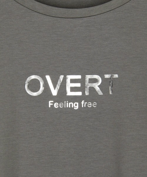 Grand PARK（グランドパーク）の「箔タック ショルダープルオーバー（Tシャツ/カットソー・レディース・グレー/ワイン/ホワイト・FREE）」の7枚目の写真