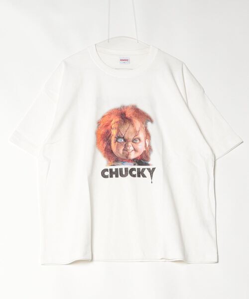 tシャツ 「CHUCKY / チャッキー」FACE PRINT TEE / フェイスプリントTシャツ レディース メンズ CHUCKY / チャッキー】FACE PRINT TEE / フェイスプリントT