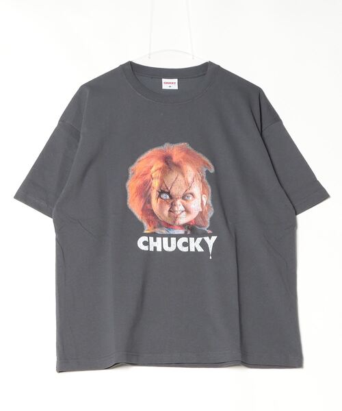 tシャツ 「CHUCKY / チャッキー」FACE PRINT TEE / フェイスプリントTシャツ レディース メンズ CHUCKY / チャッキー】FACE PRINT TEE / フェイスプリントT