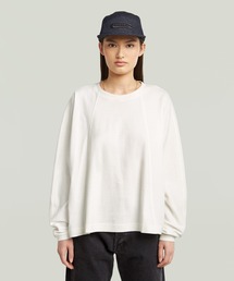 A LINE OVERSIZED T-SHIRT/AラインオーバーサイスロングスリーブTシャツ