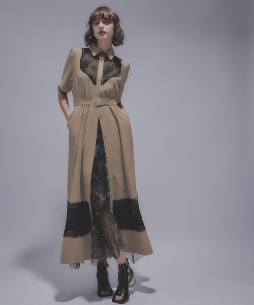 HARE（ハレ）の「エリ2WAYレースワンピース(HARE)（ワンピース）」 - WEAR