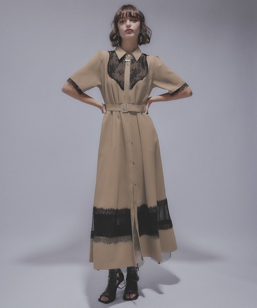 HARE（ハレ）の「エリ2WAYレースワンピース(HARE)（ワンピース）」 - WEAR
