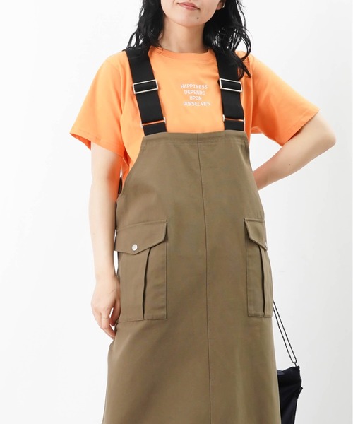 60 henrikvibskov サロペット オールインワン ワーク ワンピース FINAL SALE】RELAX SALOPETTE DRESS/サロペット/ワンピース|Lee|リー