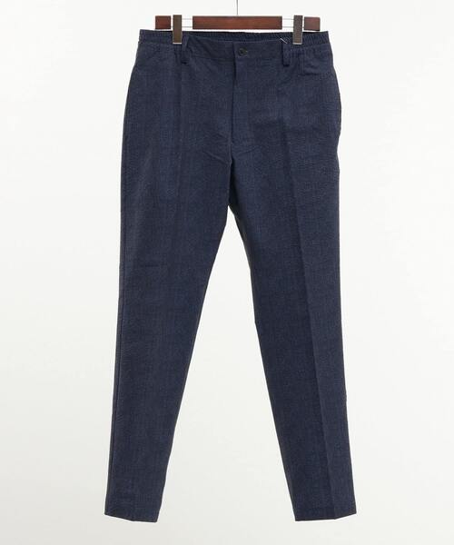 MEN'S MELROSE(メンズメルローズ)の「プリントテックサッカーコンフォートパンツ(セットアップ可)(スラックス・メンズ・ネイビー/チャコールグレー/ライトグレー・3/4/2/5)」の21枚目の写真