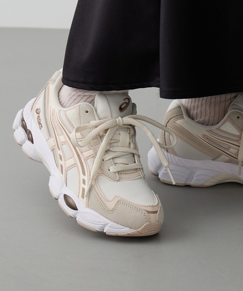 ASICS(アシックス)の「【ASICS】GEL-NYC 2055(スニーカー・メンズ・ブラック/グレー/クリーム・22.5cm/23cm/23.5cm/24cm/24.5cm/25/25.5/26cm/26.5/27cm/27.5/28cm)」の6枚目の写真